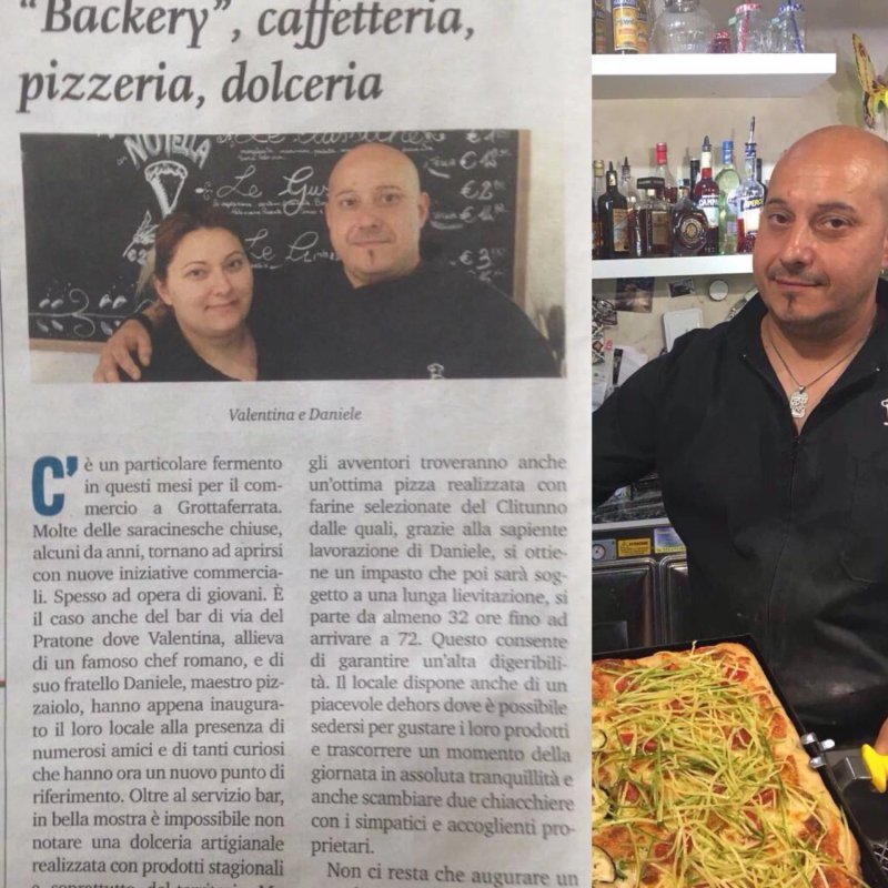 Bakery pizzeria Dolceria caffetteria