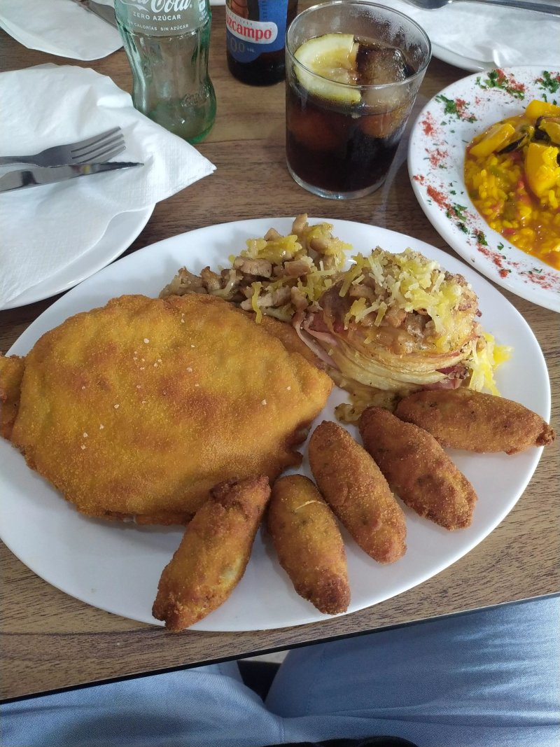 La gamba frita