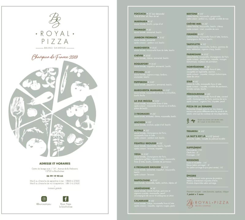 Royal Pizza La Bouilladisse