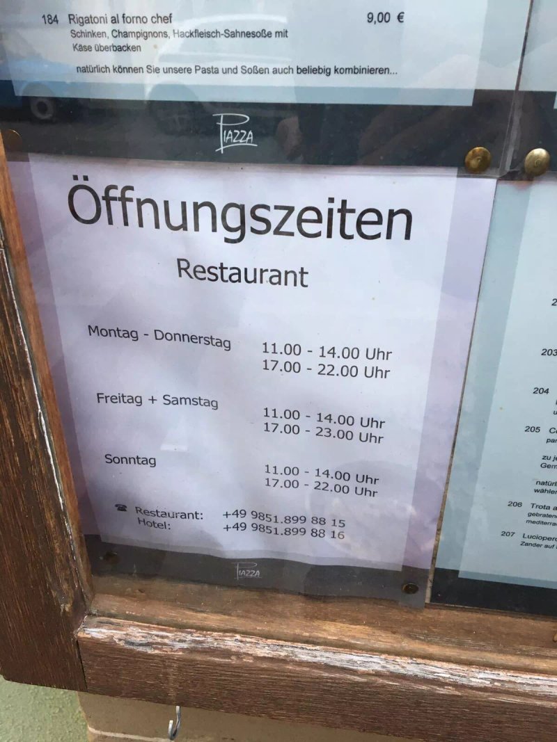 Hotel Restaurant Piazza