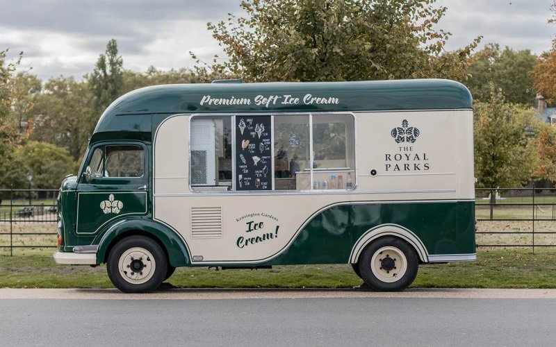 Ice Cream Van - Kensington Gardens