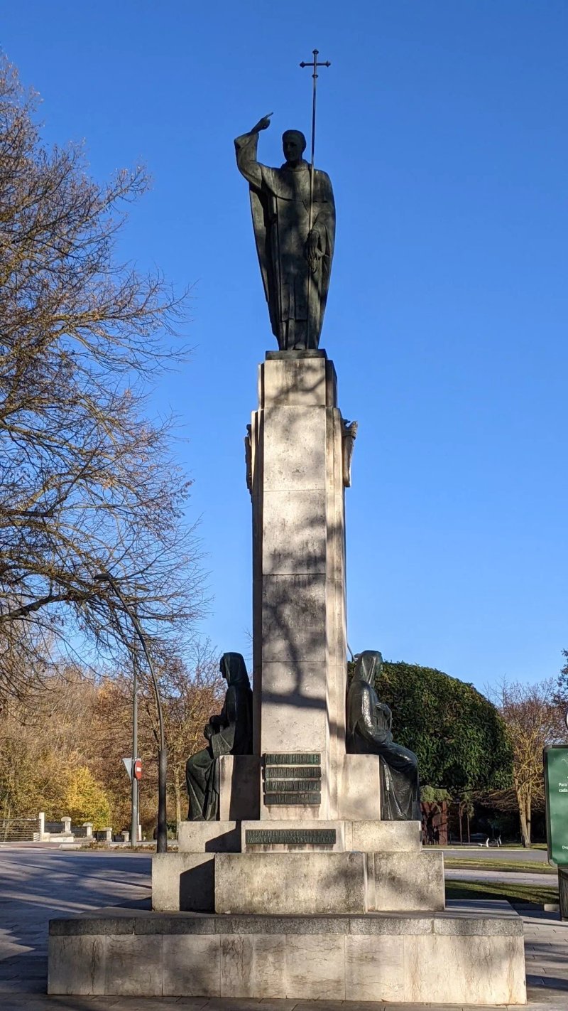 Escultura De Santo Domingo De Guzman