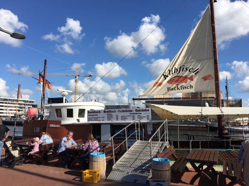 Restaurantschiff Klibfisch Backfisch