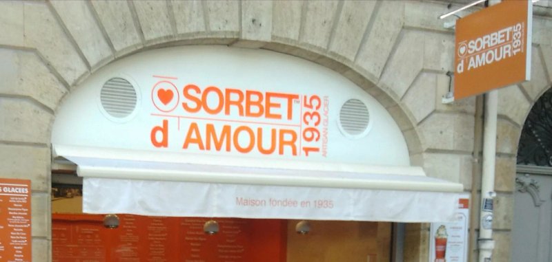 O Sorbet d’Amour