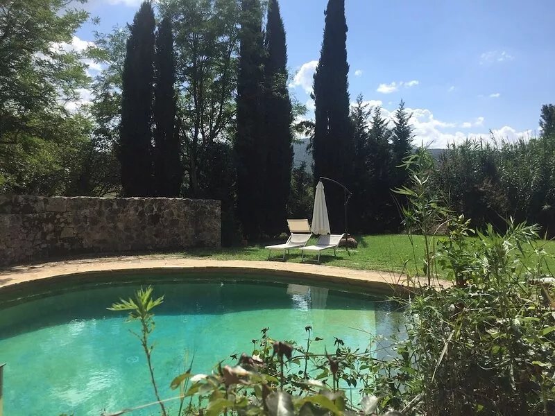 Farmhouse in old mill nestled in the beautiful Chianti hills