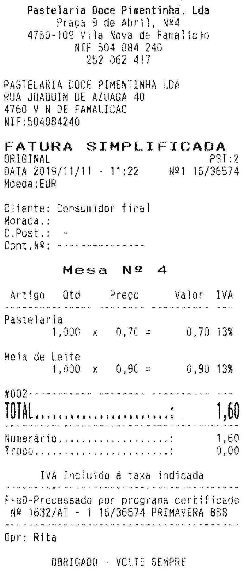 Pastelaria Doce Pimentinha, Lda