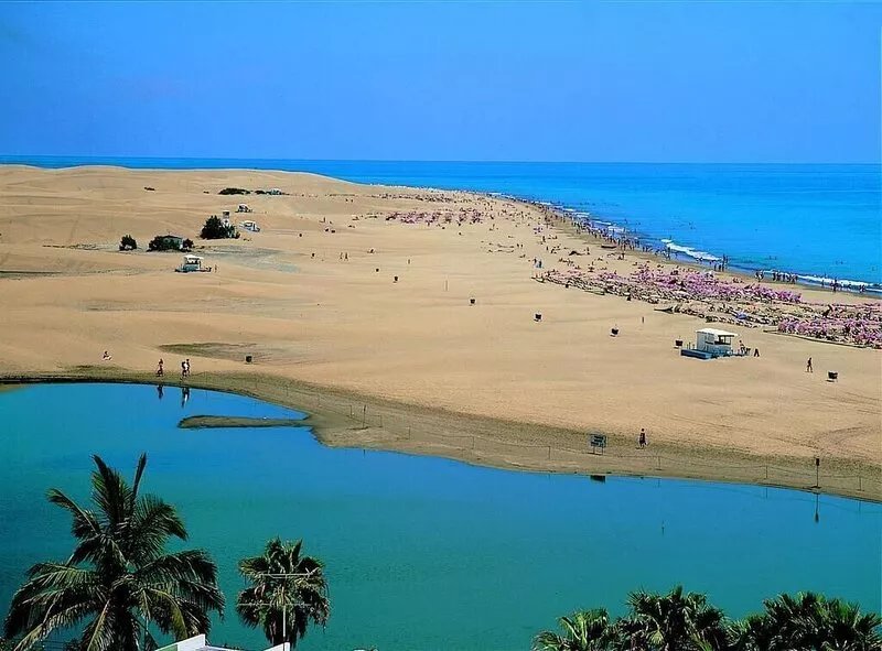 On-the-Beach House with terrace - Maspalomas (sleeps 4)