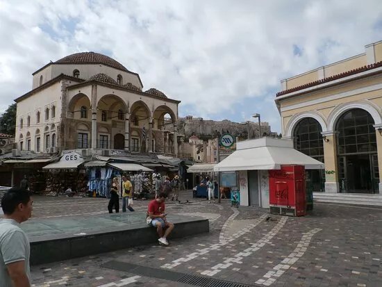 Monastiraki Metro Station