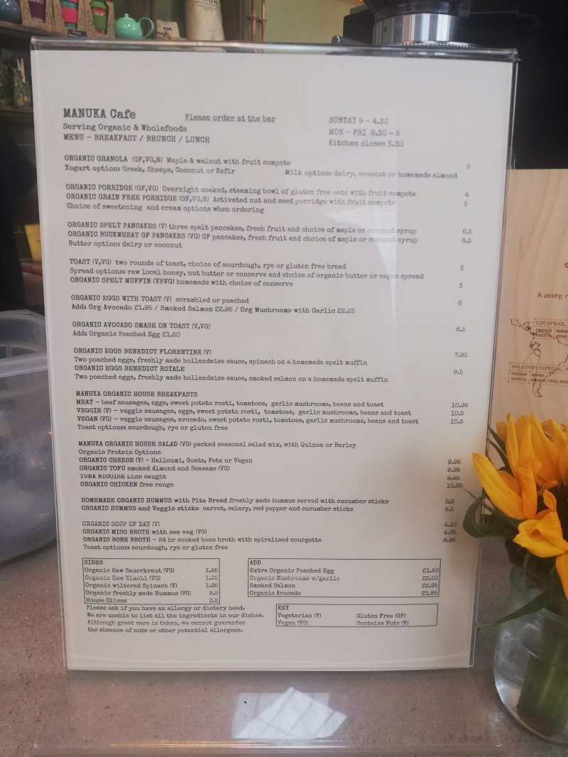 Manuka Cafe