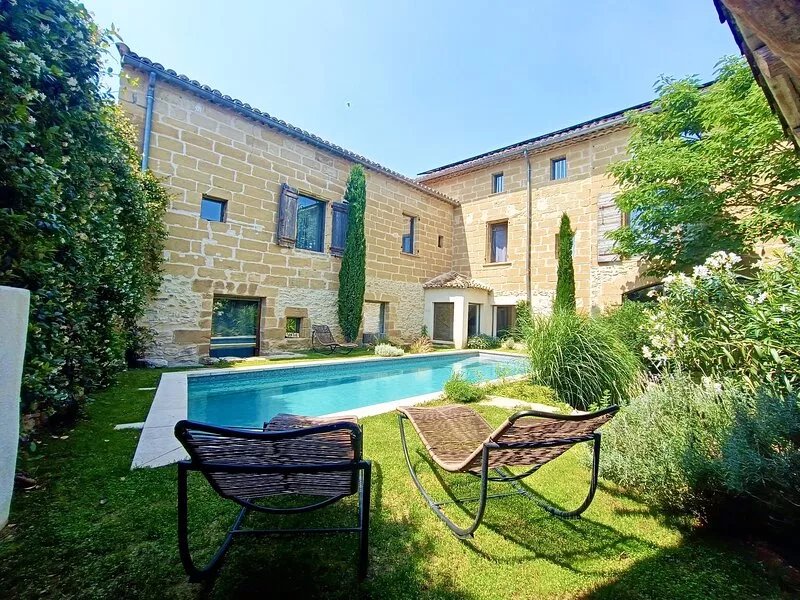 BEAUTIFUL AUTHENTIC HOUSE OF VILLAGE NEAR UZES PROVENCE  PERFECT FOR 2 FAMILY