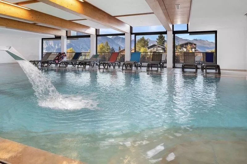 NENDAZ 4-VALLEES  2 Bedroom Luxury  Apartment  with Indoor Swimming Pool(freeWIF