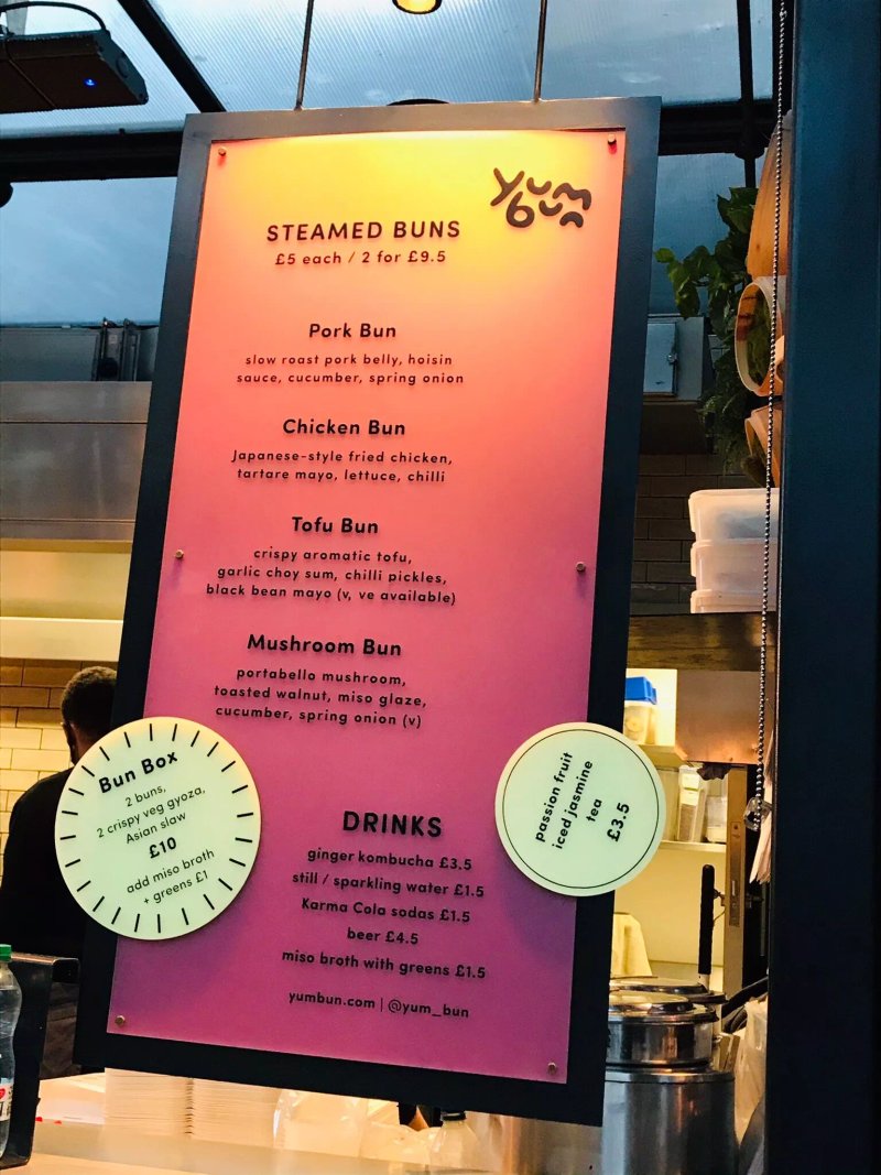 Yum Bun - Spitalfields Market, The Kitchens