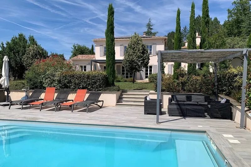 Magnificent house overlooking the citadel with heated & secure swimming pool