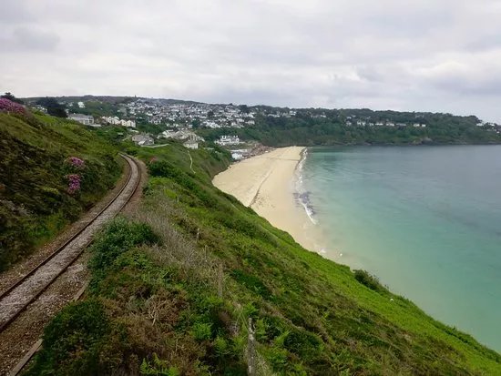 South West Coast Path Walk- Lelant Station to St Ives
