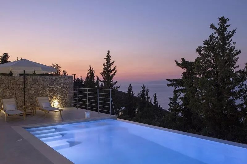 Brand New Villa Ionion Theasis Kallisti w/t endless sea view & private pool