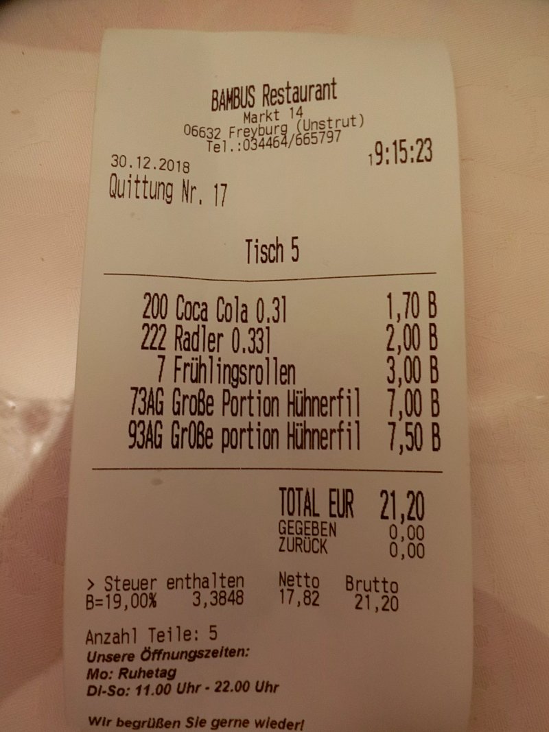 Bambus Restaurant