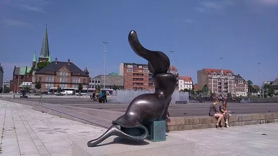 Sirene - skulptur