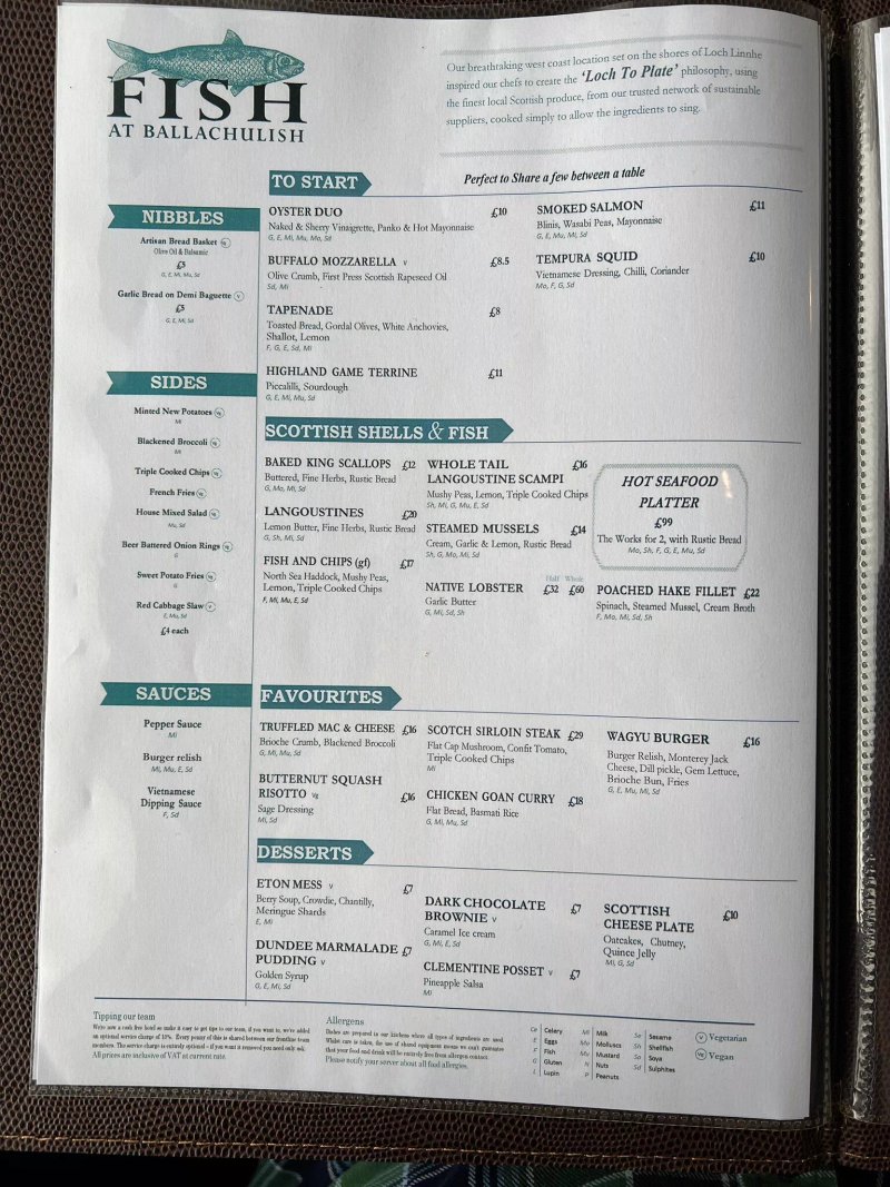 Ballachulish Restaurant