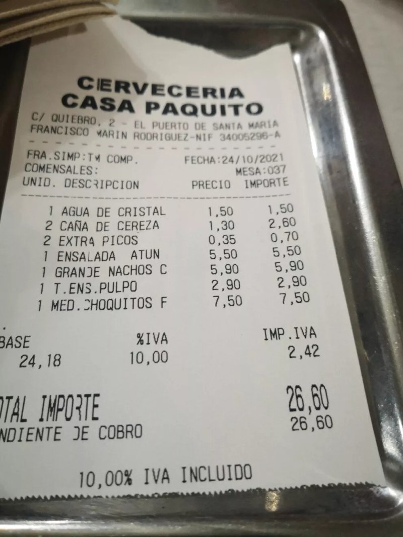 Cerveceria Casa Paquito