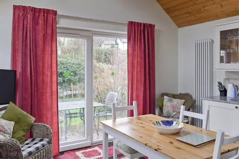 The Fold provides two sitting rooms, one with the advantage of patio doors