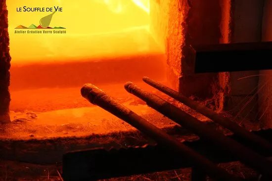 Atelier de verre souffle