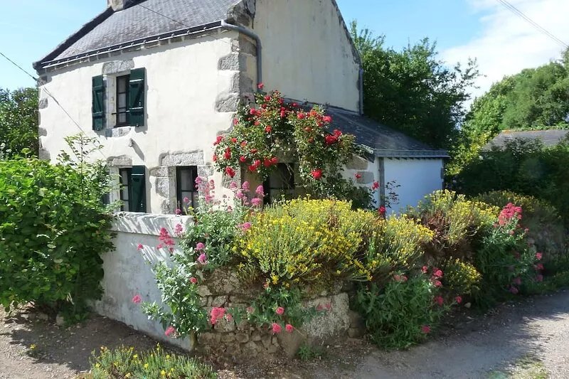 Fisherman's house in South Brittany Belz