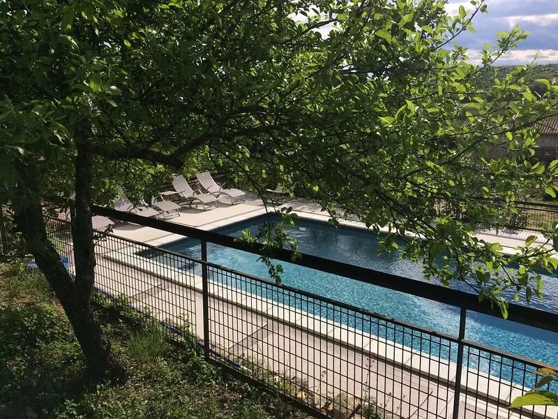 In Balazuc, listed site, South Ardeche, charming gîte Les Faysses