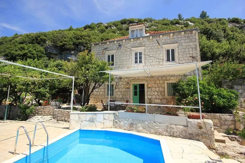 Holiday house with a swimming pool Viganj, Pelješac (K-10175)