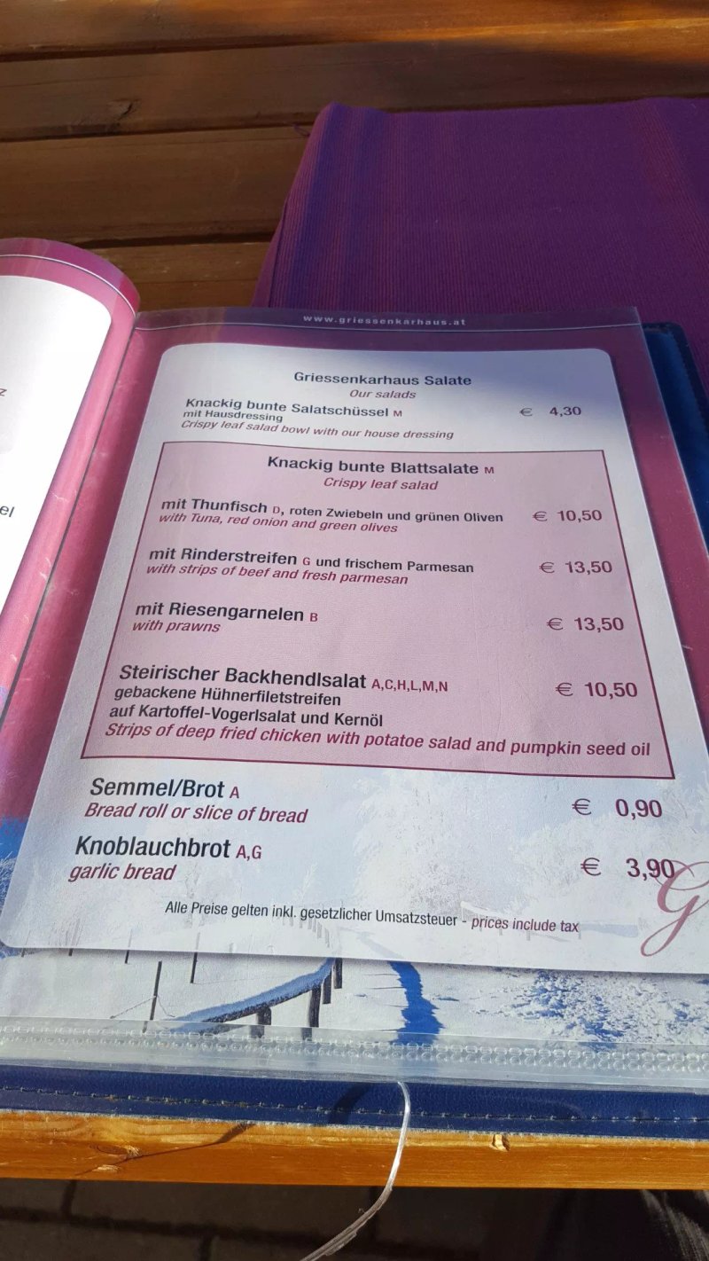 Griessenkarhaus - Skirestaurant Sky Lounge