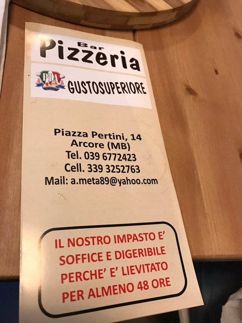 Bar PIzzeria Gustosuperiore