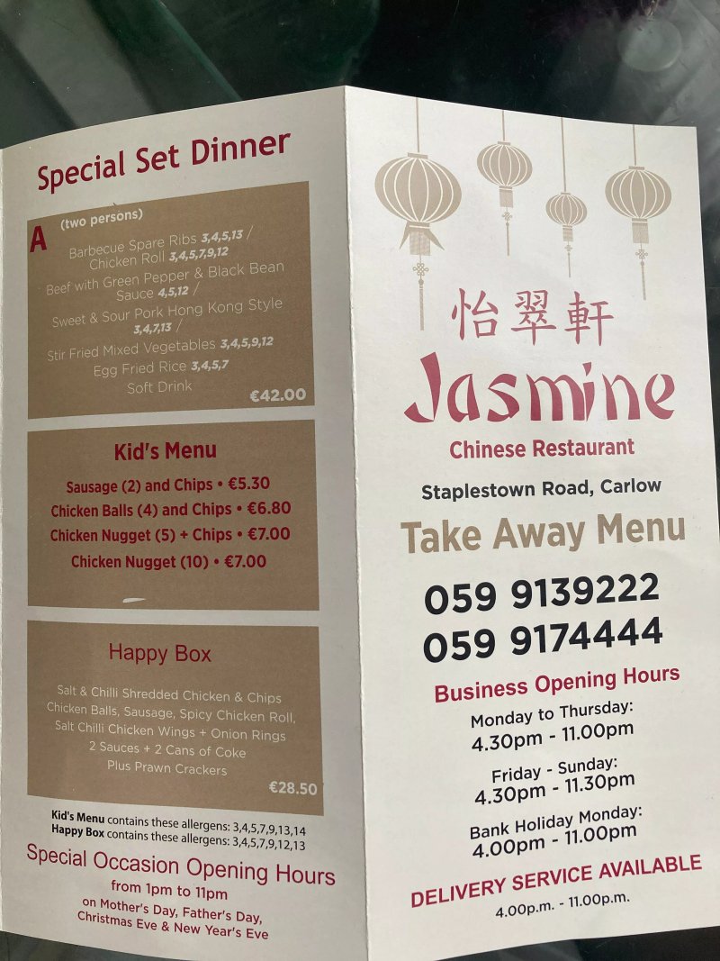 Jasmine Chinese Restaurant