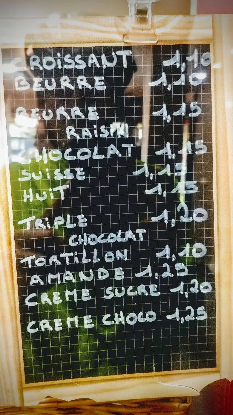 boulangerie patisserie Chanson Jette