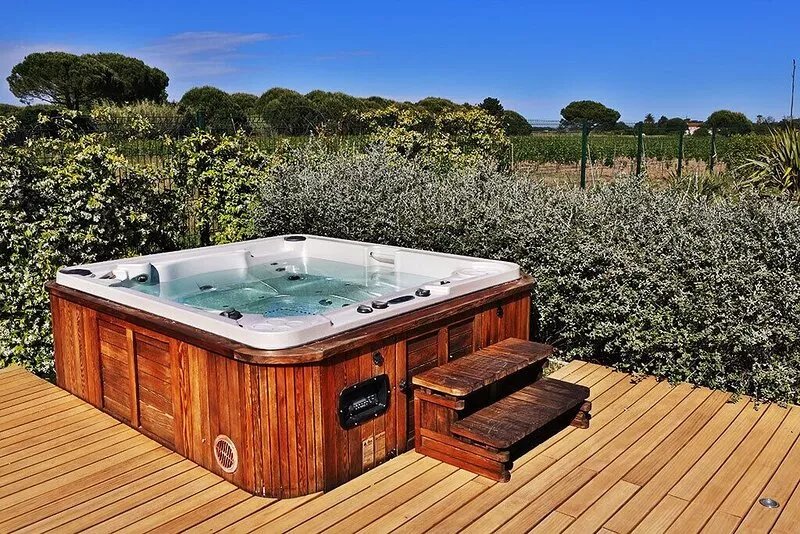 Nice farm renovated with taste, air-conditioned, in the vineyards, with Jacuzzi