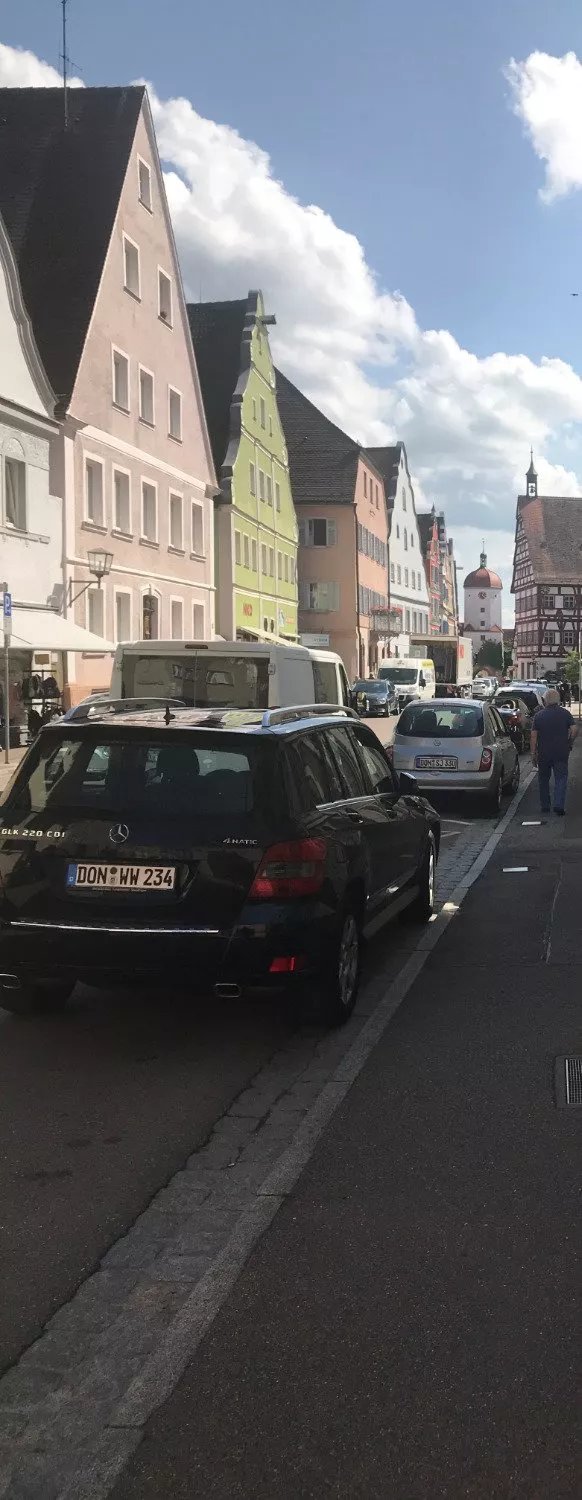 Der Marktplatz - Oettingen in Bayern
