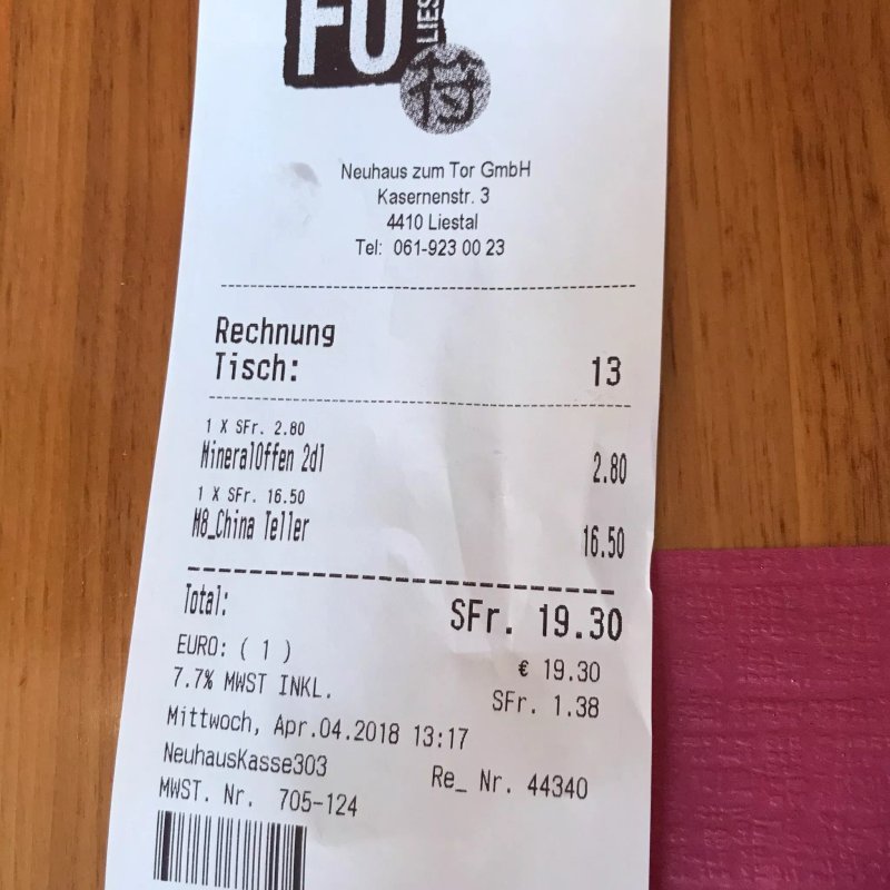 Liestal Restaurant Neuhaus
