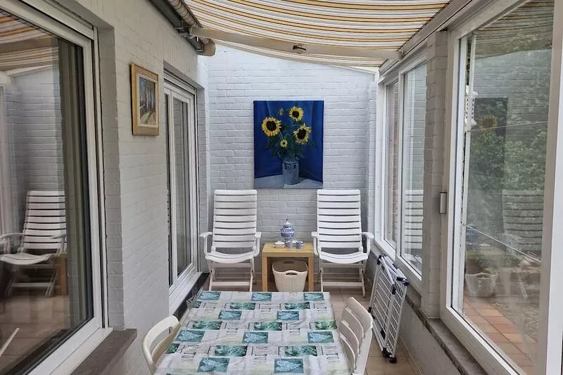 5 sleeps, 3 bedrooms, 2 km from the center of Leuven, 25 km from Brussels