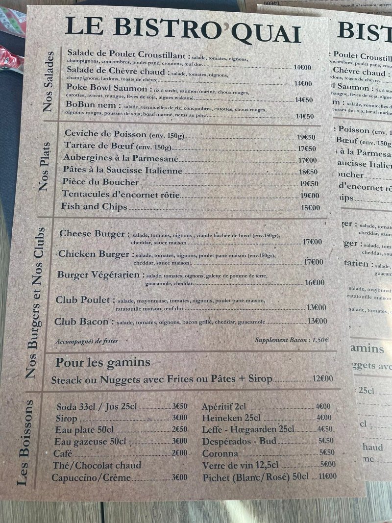 Le Bistro'Quai