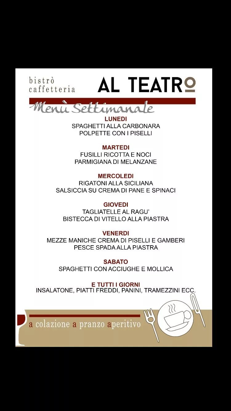 Caffetteria Bistro' Al Teatro