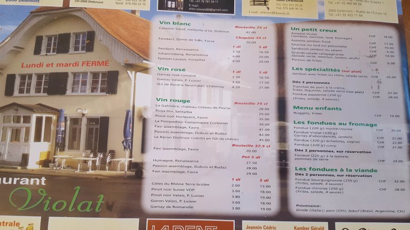 Restaurant du Violat