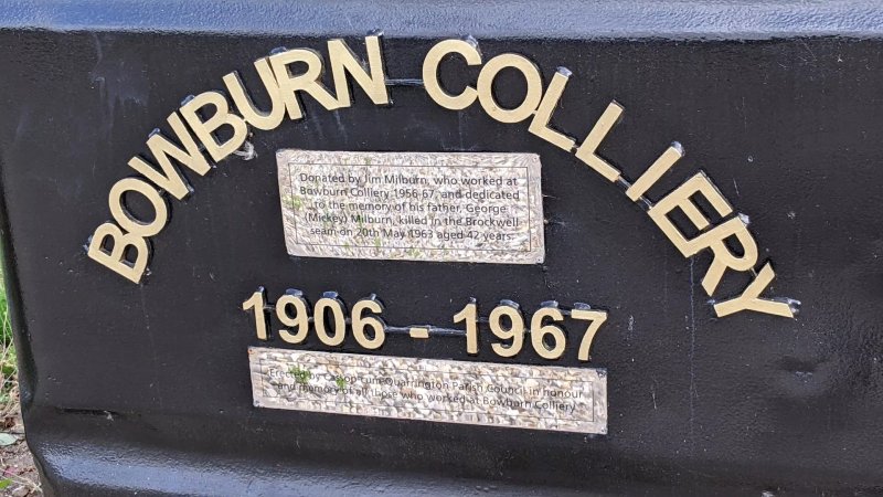 Bowburn Colliery Memorial