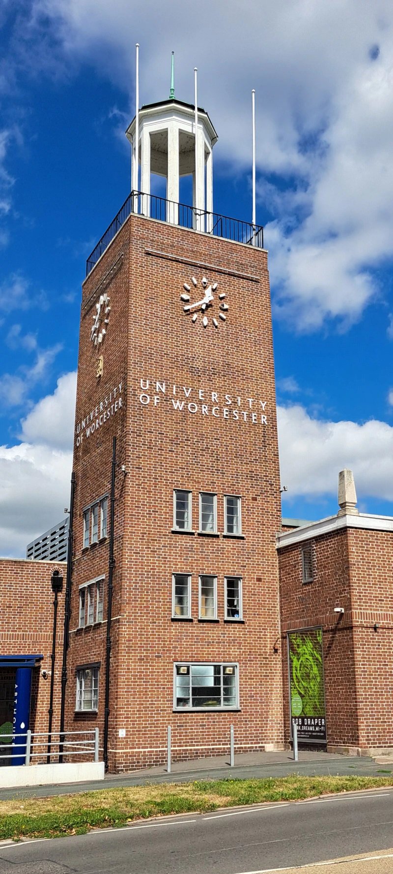 University Of Worcester Clock Tower