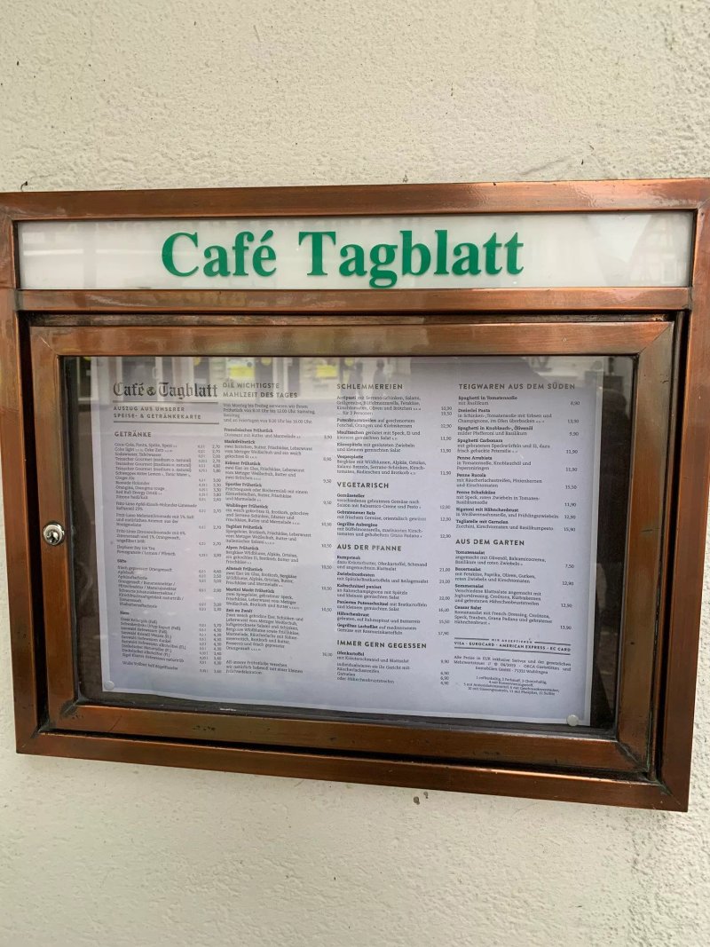 Cafe Tagblatt