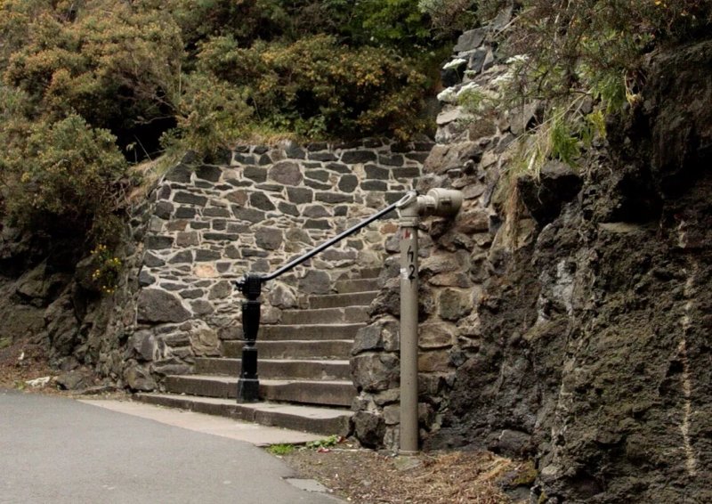Steps To Calton Hill