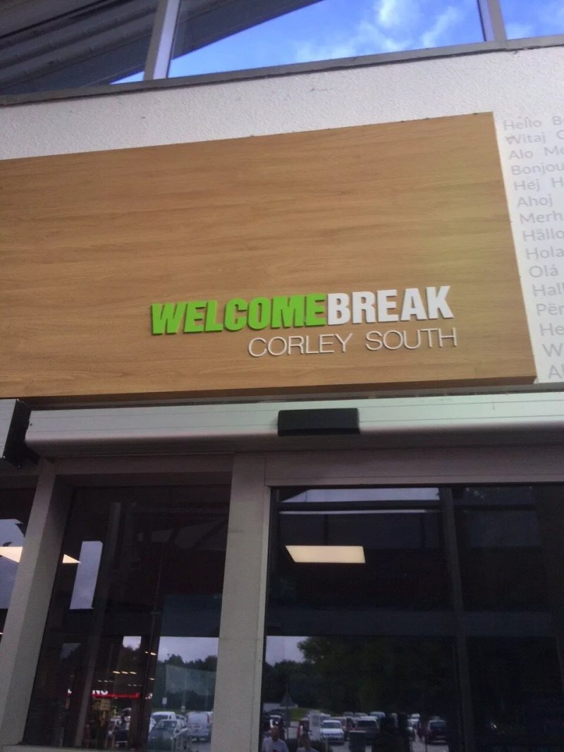 Welcome Break Corley Services M6