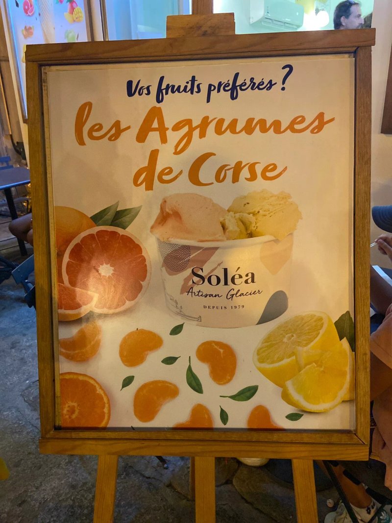 Solea gelateria di corsica