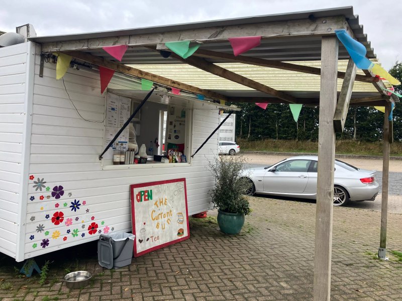 The Currant Bun catering truck