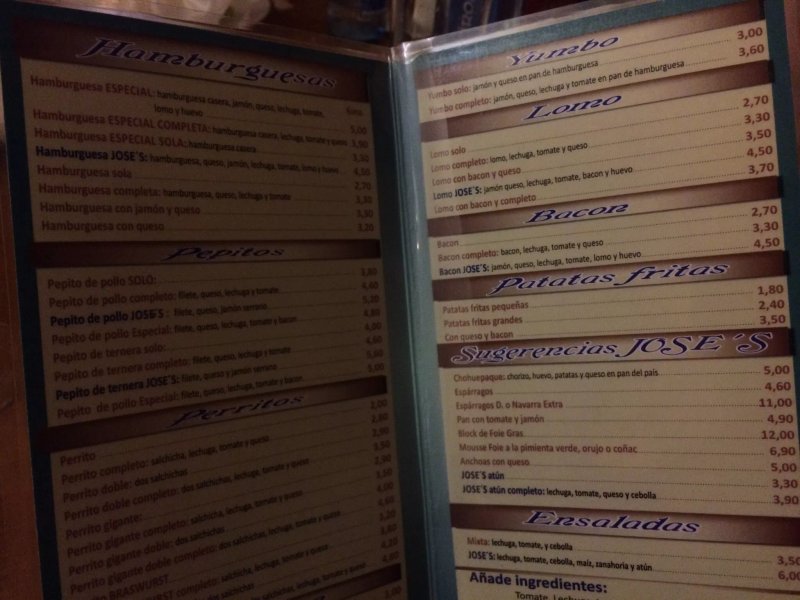 Hamburgueseria Jose's