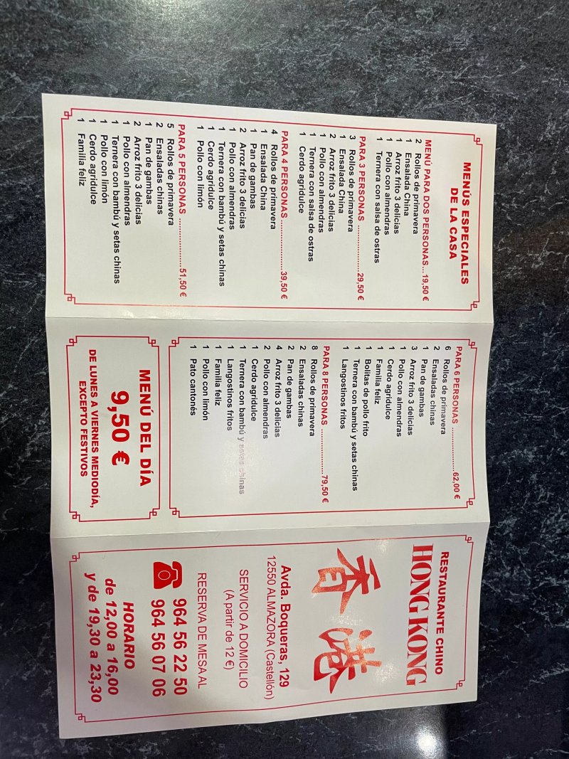 Restaurante Hong Kong