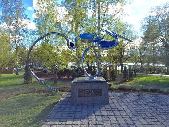 Olavi Virta Memorial Statue