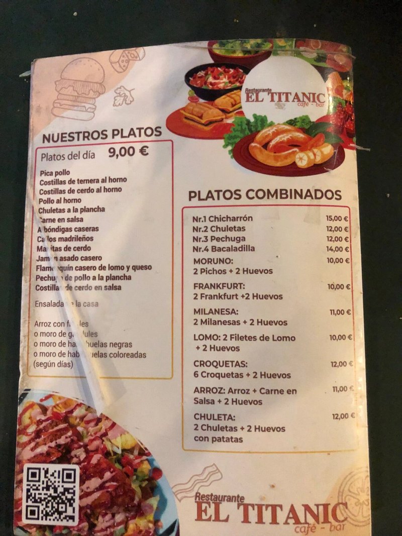Restaurante Tapeo El Titanic Zaidin